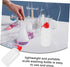 2Pcs Sosoport Narrow Mouth Wash Bottle Portable Laboratory Wash Bottle with Scale for Precise Measurement Lab Cleaning