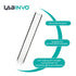 25ml Glass Round Bottom Test Tubes, Thickness 1.0-1.2, 20x200mm, Pack of 20, IN-TTG25