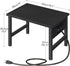 BB01UPS01 HOOBRO Printer Stand for Desk, Desktop Printer Stand with Charging Station, Small Printer Table with Storage