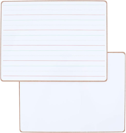 Magnetic Dry Erase White Boards Lined - Lapboard for Students, 1 Pack, 12 Inches X 9 Inches