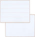 Magnetic Dry Erase White Boards Lined - Lapboard for Students, 1 Pack, 12 Inches X 9 Inches