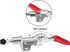 10Pcs 301AM Push Pull Action Toggle Clamp, 110lbs Adjustable Quick Release Clamps for Woodworking and Welding