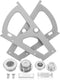 Zerodeko 2 Pieces Stainless Steel Shoe Rack Hinges Flip Plate Shoes Cabinet