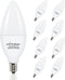 comzler Type B Shape LED Ceiling Fan Light Bulbs E12 Small Base,
