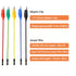 Makeronics Alligator Clip to Breadboard Jumper Wires, 10pcs 12 inch, 22AWG Test Lead