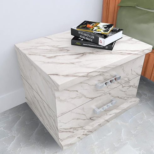 Decotalk Marble Contact Paper, Peel and Stick Waterproof Matte Marble Wallpaper for Kitchen Countertops (12"x120")