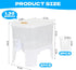 Wenceda 2 1.32 Pcs Laundry Detergent Dispenser, Gallon Liquid Soap Dispenser with Faucet, Fabric Softener Storage