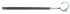 SUPERIOR INSTRUMENTS 5 Mirror Dental Diagnostic Examination with Handle Stainless Steel Instruments