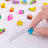 PRALB 800 Pcs Mini Cute Erasers, Random Style Mini Cake, Animal, Number, and Fruit Erasers