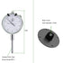 Dial Indicator 0-1"/0.001" with Case, Measuring Tool for Lathe, 3D Printing, Workshop, CNC Machine Tool