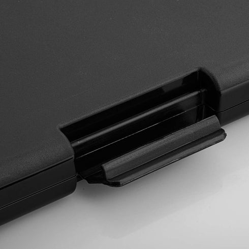 ZCZN Plastic A4 Form Storage Box, Clipboard Case for School, Utility, Office, Medical Personnel, Black