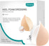 Dimora Heel Foam Dressing, Non-Adhesive Hydrophilic Pads, Highly Absorbent 5.5 x 4