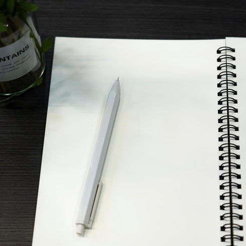 DSTELIN Blank Spiral Notebook: 10 x 7.5 inch, 2-Pack, 50 Pages, Soft Cover Sketch Book (Black)