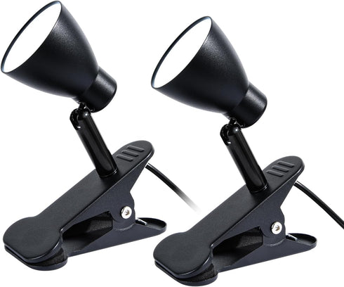 CeSunlight CRI 90+ Clip on Reading Lamp, Clip on Light for Bed headboard/Desk/Bunk/Table/Shelf,