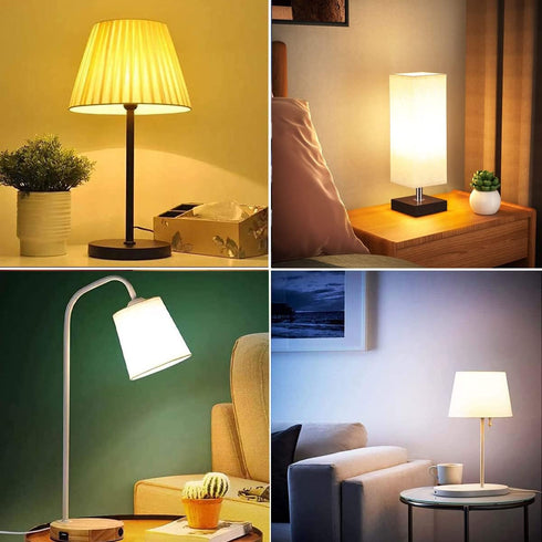 RGB Color Changing Light Bulbs, 9W A19 E27/E26, 40W Equivalent, 6500K Warm White, 16 Color Dimmable Light Bulb (1 Pack)