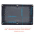 Zulkit Junction Box, IP65 Waterproof Dustproof ABS Plastic Electrical Boxes Electronic Enclosure Black 9.1 x 5.9 x 3.4