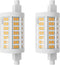 R7S LED Bulb 78MM, 15W Dimmable J78 Flood Light, 150W Halogen Replacement, Natural White 4000K, Pack of 2