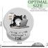 LIMKRIAN Cat Ergonomic Mouse Pad with Wrist Rest, Gaming Mouse Pad with Wrist Support, Funny Mouse Pads for Desk