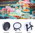 Elegant Iron Art Ice Cream Cone Holder Stand for Home and Bakery Use
