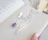 Toirxarn Silver Feather Bookmark with Butterfly Pendant & Gift Box, Elegant Gift for Women, Moms & Teachers
