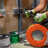 Klein Tools 50350 13-Inch Flexible Fish Tape Leader for 1/8-Inch Wide Steel Tapes, Made in USA