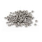uxcell M1.4 x 1.5mm Nickel Plated Hexagon Hex Nuts Fasteners Silver Tone 100PCS