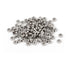 uxcell M1.4 x 1.5mm Nickel Plated Hexagon Hex Nuts Fasteners Silver Tone 100PCS