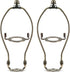 GooChan Lamp Shade Harp, Antique Brass Lamp Harp Frame Lampshade Bracket, Detachable Shade