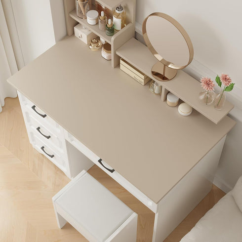 15.7''x78.7'' VaryPaper Matte Beige Brown Wallpaper Peel and Stick Light Brown Contact Paper for Walls Removable