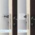 Transparent Square Door Stopper Wall Protector Set - 6-Piece Soft Rubber Bumpers with Strong Adhesive