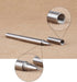 Ballpoint Stainless Steel Silver Pen, Fine Point, Black Ink, One Pack for Professional Use