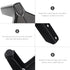 4pcs 100mm Set, Matte Black Metal Furniture Legs Triangle Sofa and Bedside Cabinet Support Feet, Sturdy Steel Dresser