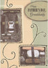 Designer Greetings Two Rectangular Areas with Shaving and Grooming Tools Father's Day