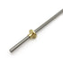 2PCS 400mm Tr8x8 Lead Screw with T8 Brass Nut for LCD DLP SLA 3D Printer Z Axis and CNC Machine (Acme Thread)