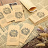 Fumete 50 Pcs Baby Shower Seed Packet Self Adhesive Kraft Envelopes for Party, No Seeds
