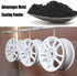 Powder Coating Powder for Metal Surfaces, Car Paint, Building Materials, Black, 4 oz