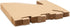 Juvale 8-Pack Kraft Paper Cardboard Magazine File Holder Boxes with Labels for Document Storage Organizer