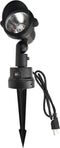 GBS9912 Outdoor LED Spotlight with Photocell Sensor, 120V 12W 5000K Daylight White,