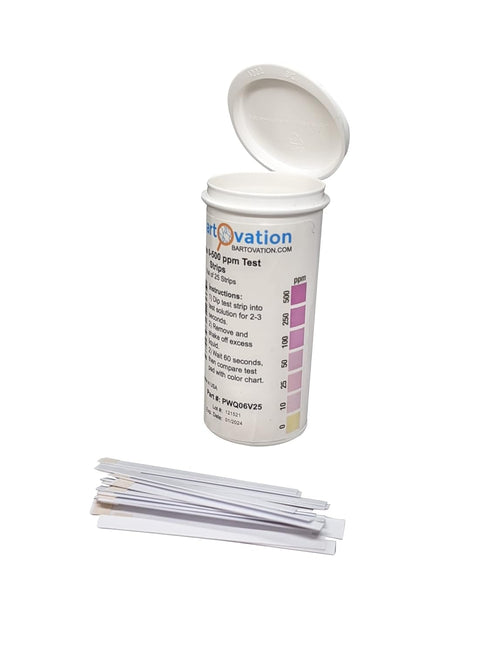 Nitrate 0-500 ppm Test Strip, Vial of 25 Strips