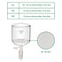 Buchner Funnel with Coarse Frit (G1), Borosilicate Glass, 500 mL, 24/40 Joint