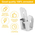 25pcs Electrical Double Male Female Adapter, Aluminum Alloy Piggyback Spade Wire Terminals
