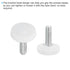 PATIKIL M4x12mm Knurled Thumb Screws, 20 Pack Male Thread Round Clamping Knobs, Hand Grip Bolts for Furniture Hardware