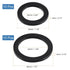 MECCANIXITY Rubber Flat Washers 35mm 40mm OD 24mm 30mm ID 3mm Thick for Faucet Pipe Water Hose, Black 20in1 Set