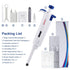 1000uL Micropipette, 1mL Lab Single Channel Micro Pipettes, Adjustable Variable Volume for Liquid Laboratory