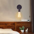 Industrial Edison Retro Wall Mount Lamp Antique Wall Sconces Lighting for Bedside, Farmhouse, Hallway, Kitchen, Bedroom