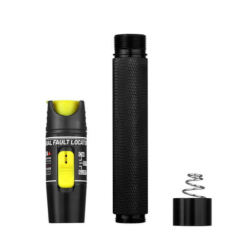 2PC 50km Visual Fault Locator Fiber Optic Tester with 2pc Singlemode 9/125µm FC Male to LC Female Adapter