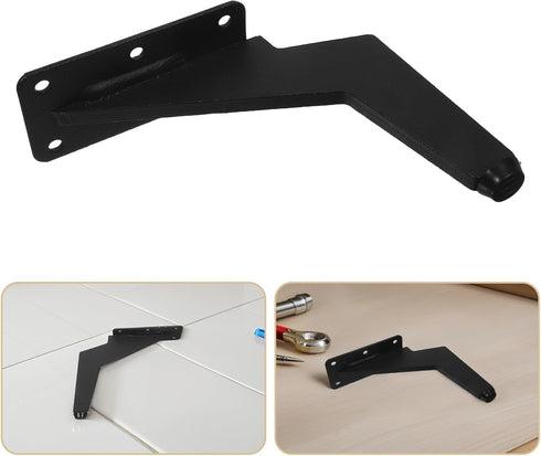 11.5cm LABRIMP Metal Sofa Legs and Cabinet Replacement Legs Solid Thickened Metal Furniture Feet with Adjustable Height