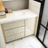 YENHOME Marble Contact Paper Peel and Stick Waterproof 17.7"X118" Beige Marble for Desk Countertops, Self Adhesive