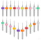 20 Pcs Micro Drill Bit Set, 0.3-1.2mm Tungsten Steel Bits for PCB Print Circuit Board and CNC Router