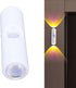 (#1) Bewinner Motion Sensor Wall Sconce | Double Head LED Night Light with Rechargeable Battery for Hallway Stairs